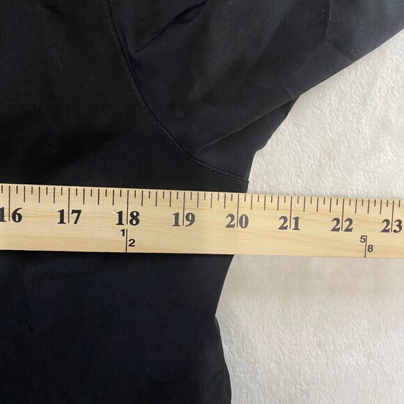 Gallery Plaid Lined Jacket Coat Women’s Medium Black Snap Up - Picture 7 of 9